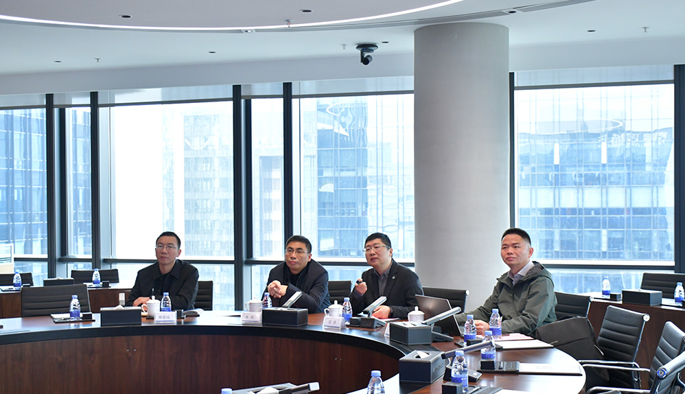 江西省交通运输厅副厅长朱晗一行 调研深城交